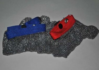 Guanti resistenti tagliati maglia metallica di Saefty, acciaio inossidabile dei guanti del macellaio